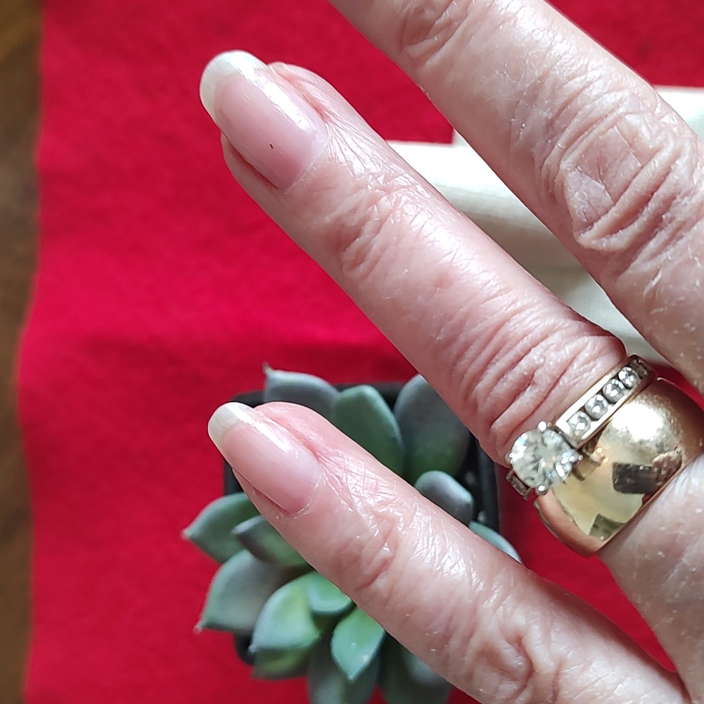 14k Moissenite Engagement Ring